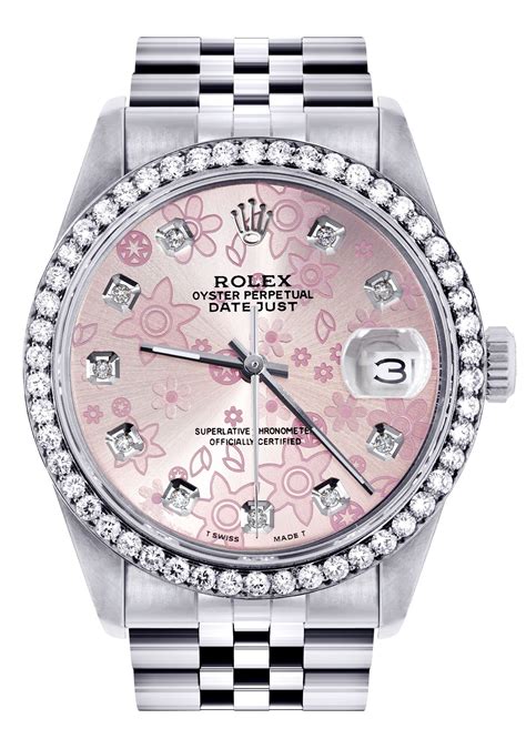 womens rolex datejust 36mm|Rolex Datejust 36 with diamonds.